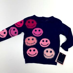 Andy & Evan sweater kids Happy face